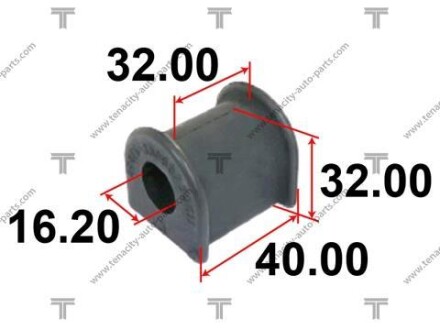 Втулка стабилизатора TENACITY ASBTO1024