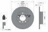 Диск гальмівний BMW 3(E36)/Z3(E36) "F D=286mm "90-"03 TEXTAR 92055503 (фото 1)