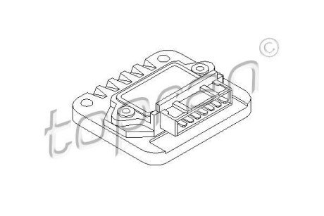 Комутатор (система запалювання) TOPRAN TOPRAN / HANS PRIES 102925