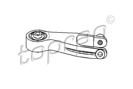 Подушка двигателя зад. TOPRAN TOPRAN / HANS PRIES 206 154