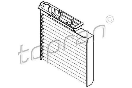 Фільтр салону TOPRAN TOPRAN / HANS PRIES 700 462