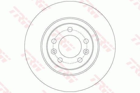Гальмівний диск TRW DF6134