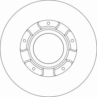 Гальмівний диск TRW DF6963S