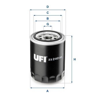 Масляний фiльтр UFI 23.240.00