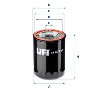 Масляний фiльтр UFI 23.477.00