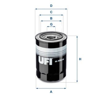 Масляний фiльтр UFI 23.486.00