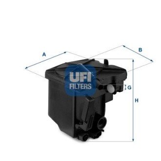 Паливний фільтр UFI 24.027.00