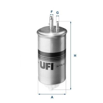 Паливний фільтр UFI 24.116.00