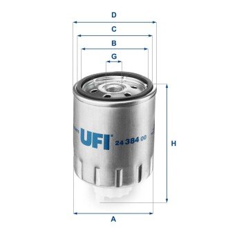 Паливний фільтр UFI 24.384.00