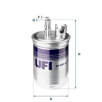 Паливний фільтр UFI 24.409.00