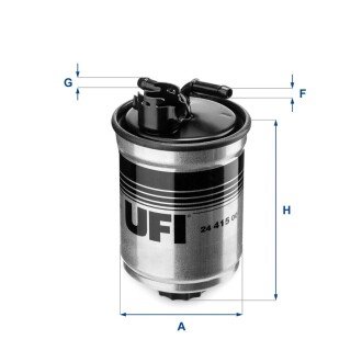 Паливний фільтр UFI 24.415.00