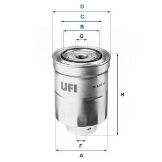 Паливний фільтр UFI 24.465.00