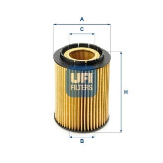 Фільтр масляний UFI 25.010.00