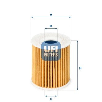 Масляний фiльтр UFI 25.035.00