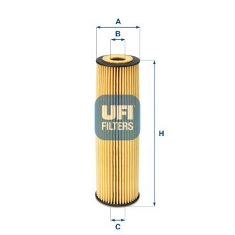 Масляний фiльтр UFI 25.050.00