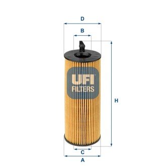 Масляний фiльтр UFI 25.084.00