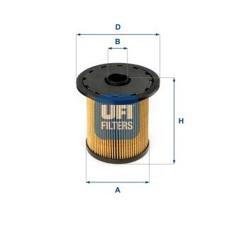 Паливний фільтр UFI 26.690.00