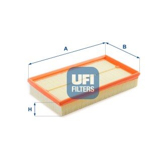 Повітряний фільтр UFI 30.087.00