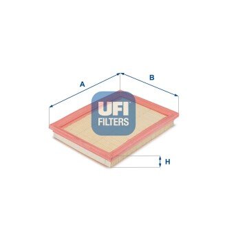 Повітряний фільтр UFI 30.168.00