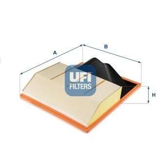 Повітряний фільтр UFI 30.630.00