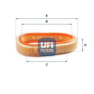 Повітряний фільтр UFI 30.806.00