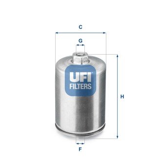 Паливний фільтр UFI 31.748.00