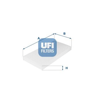 Фiльтр салону UFI 53.045.00