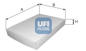 Фiльтр салону UFI 53.127.00