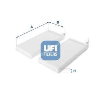 Фiльтр салону UFI 53.164.00