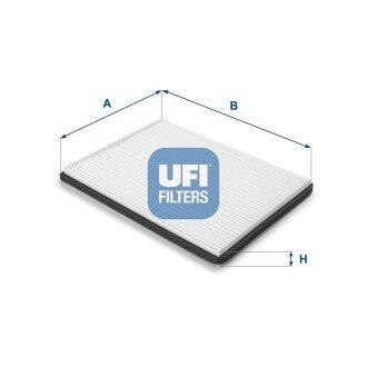 Фiльтр салону UFI 53.222.00