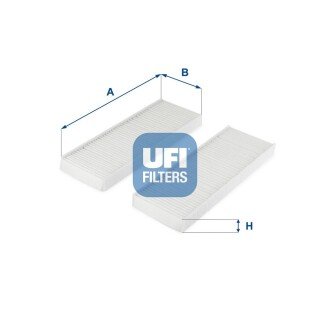 Фiльтр салону UFI 53.313.00