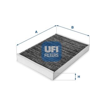 Фiльтр салону UFI 54.101.00