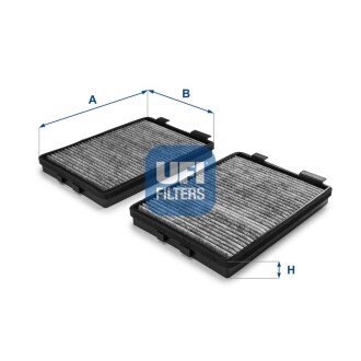 Фiльтр салону UFI 54.108.00