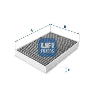 Фiльтр салону UFI 54.159.00