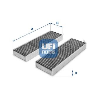 Фiльтр салону UFI 54.172.00