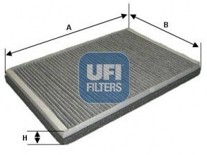 Фiльтр салону UFI 54.174.00