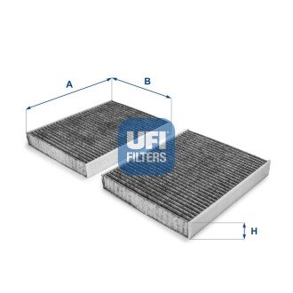 Фiльтр салону UFI 54.231.00