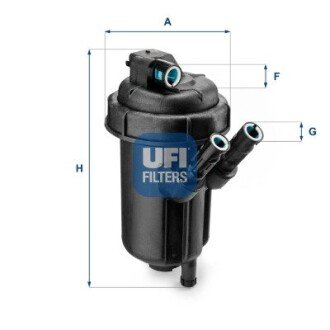 Паливний фільтр UFI 55.116.00