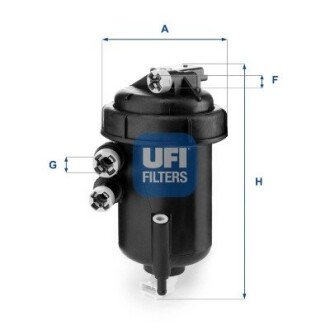 Паливний фільтр UFI 55.127.00