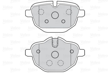 Гальмівні колодки дискові BMW 5/7/i8/X3/X4/Z4 "1,5-3,0 "R "08>> ="" Valeo ="302159" (фото 1)