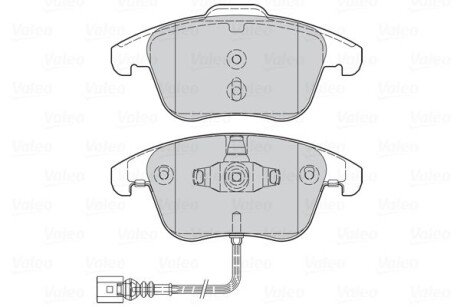 Гальмівні колодки дискові AUDI Q3 &quot;1,4-2,0 &quot;F &quot;11-18 Valeo 302261 (фото 1)