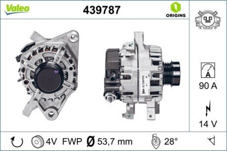 Генератор VL Valeo 439787 (фото 1)