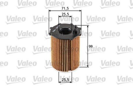 Фільтр масляний VL Valeo 586500