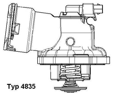 Термостат WA WAHLER 4835.87D