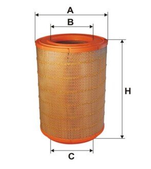 Фільтр повітряний WIX WIX FILTERS 93181E