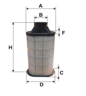 Фільтр повітря WIX WIX FILTERS 93226E (фото 1)