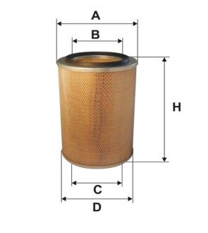 Фільтр повітряний WIX WIX FILTERS 93345E