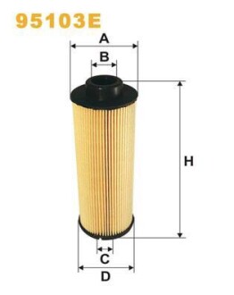 Фільтр паливний WIX WIX FILTERS 95103E