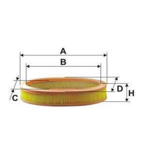 Фільтр повітря WIX WIX FILTERS WA6005