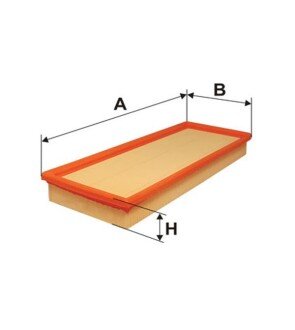 Фільтр повітряний WIX WIX FILTERS WA6161